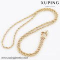 41576- Xuping Jewelry Fashion Gold Palted novo design de corrente de ouro para homens